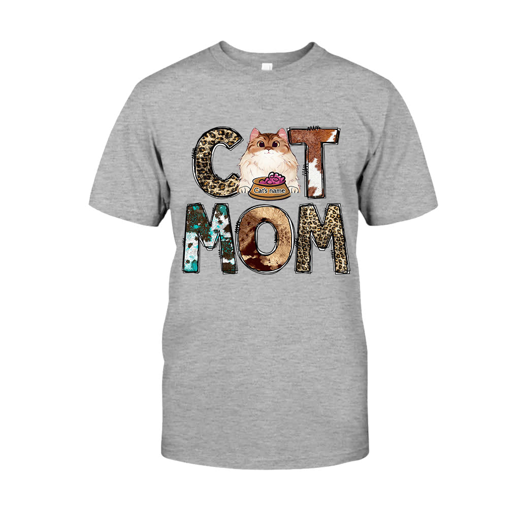 Maman Chat - T-shirt et sweat à capuche personnalisés pour la fête des mères et la fête des pères