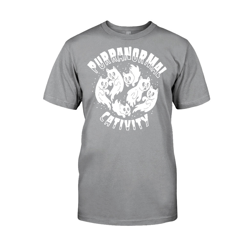 Purranormal Cativity Halloween - T-shirt et sweat à capuche chat 082021