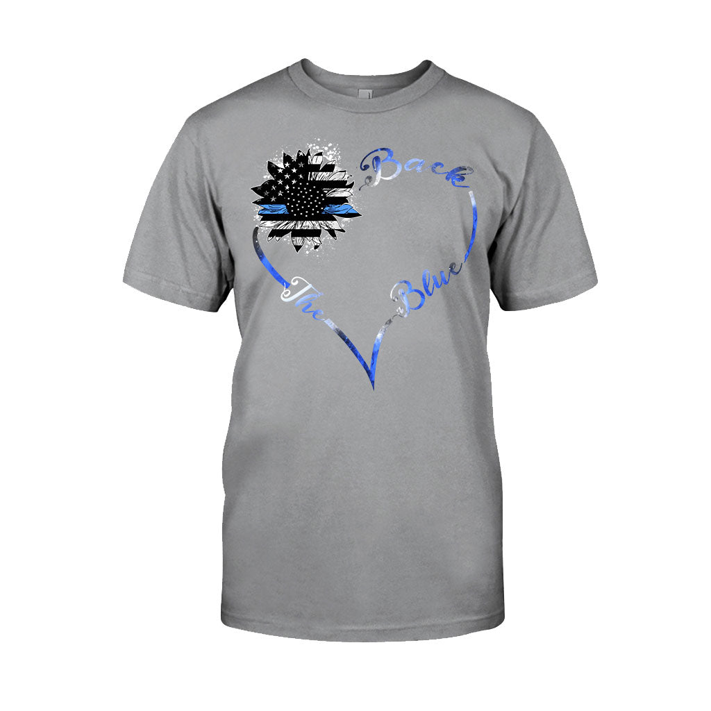 Ligne bleue - T-shirt et sweat à capuche pour policier 062021