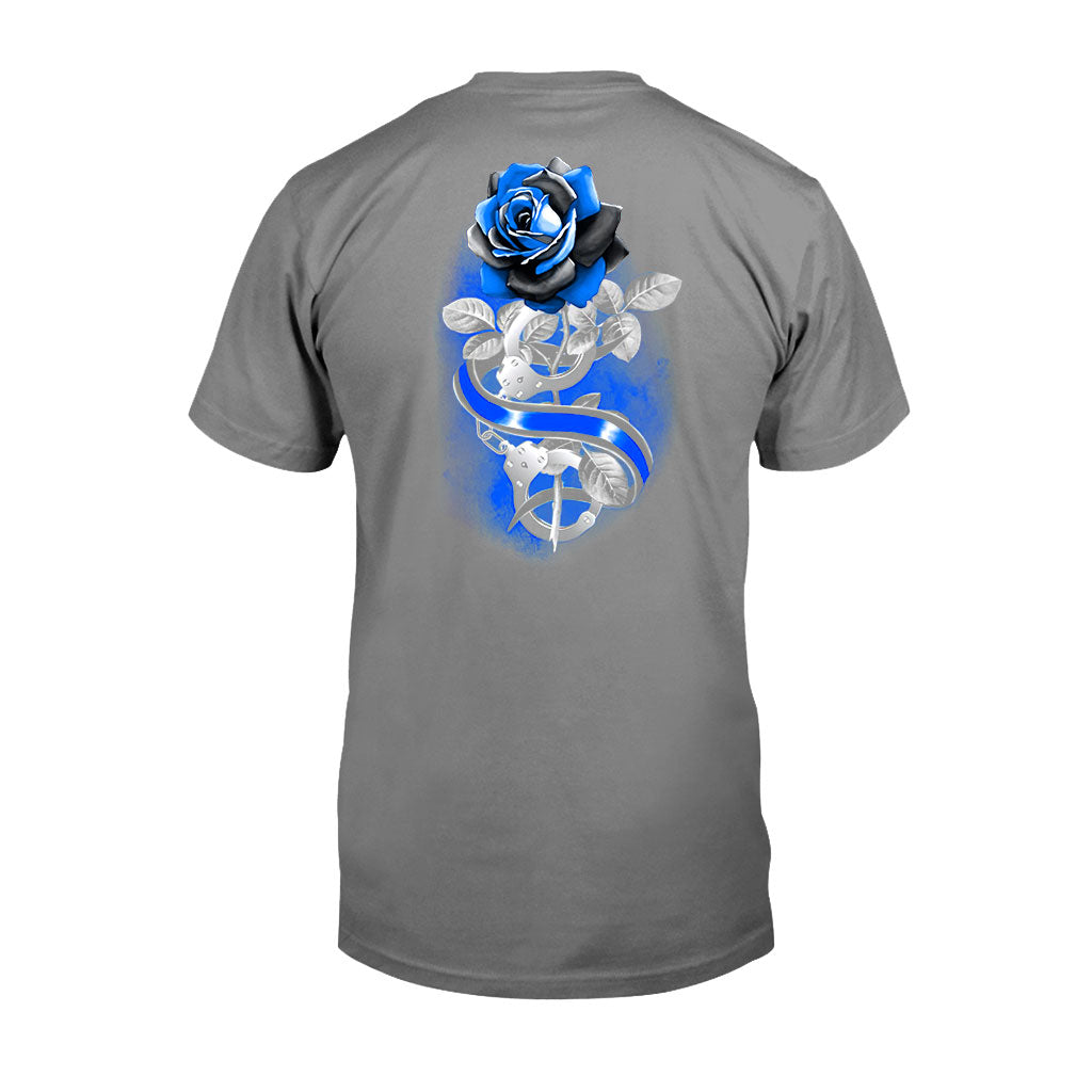 T-shirt et sweat à capuche Blue Rose - Policier 062021