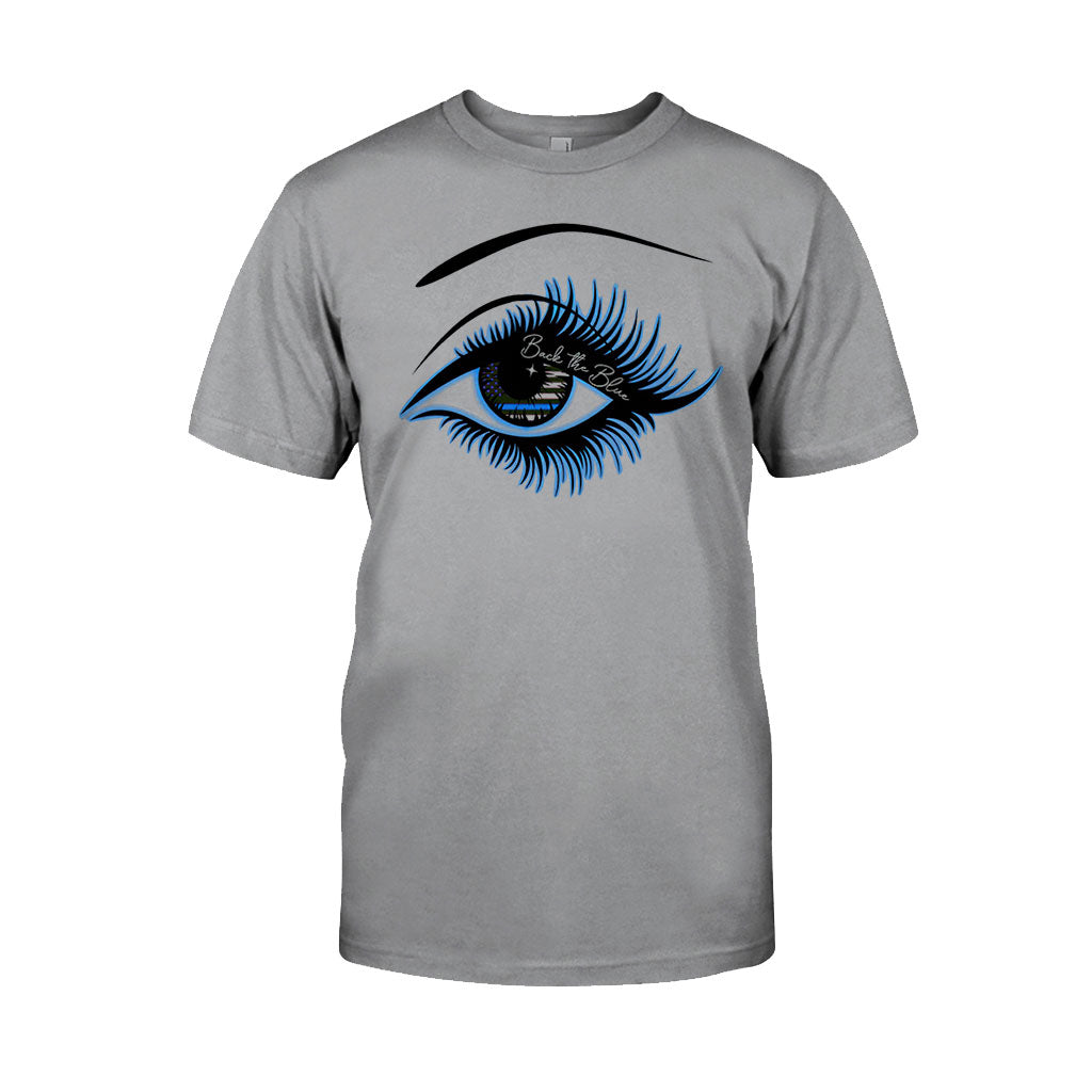 T-shirt et sweat à capuche Blue Line Eye - Policier 062021