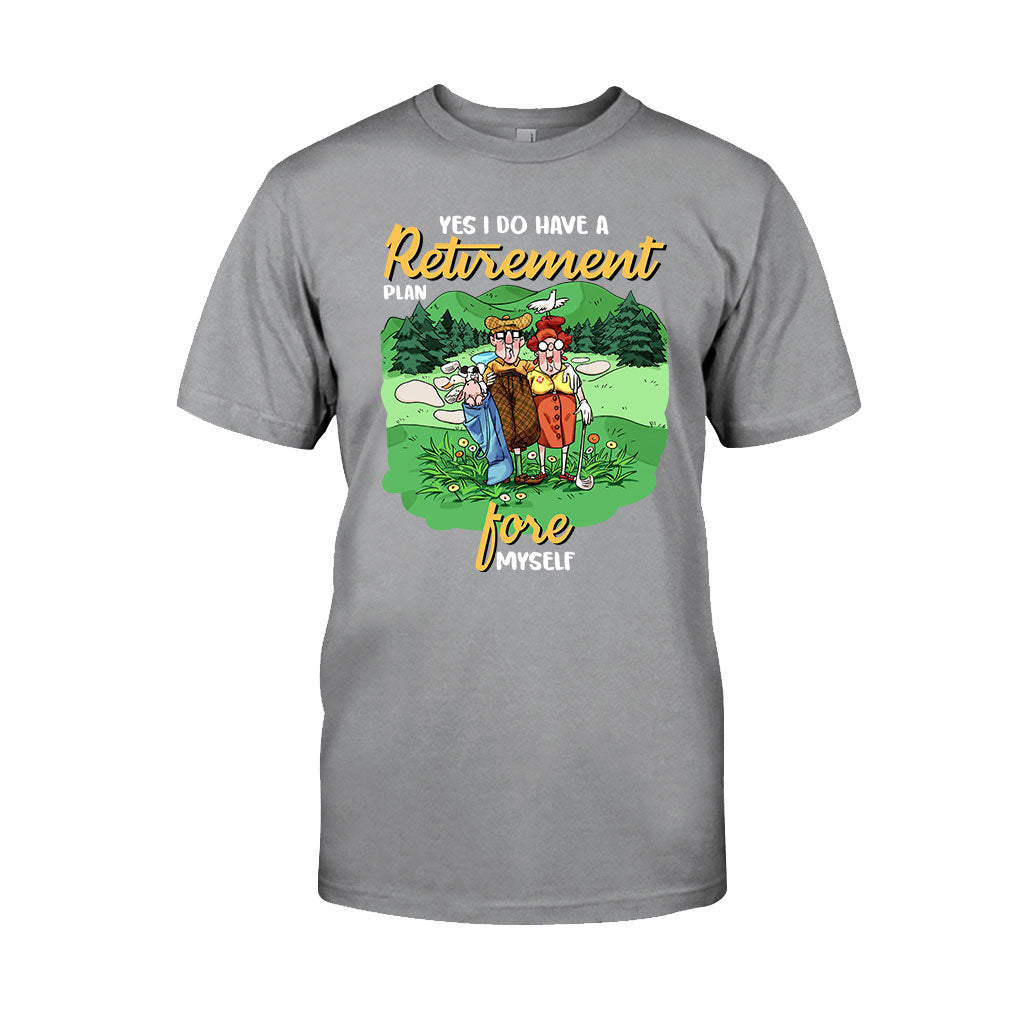 Oui, j'ai un plan de retraite - T-shirt et sweat à capuche de golf