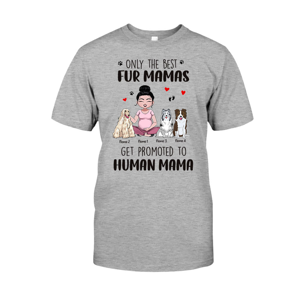 Seule la meilleure maman à fourrure - T-shirt et sweat à capuche personnalisés pour chien