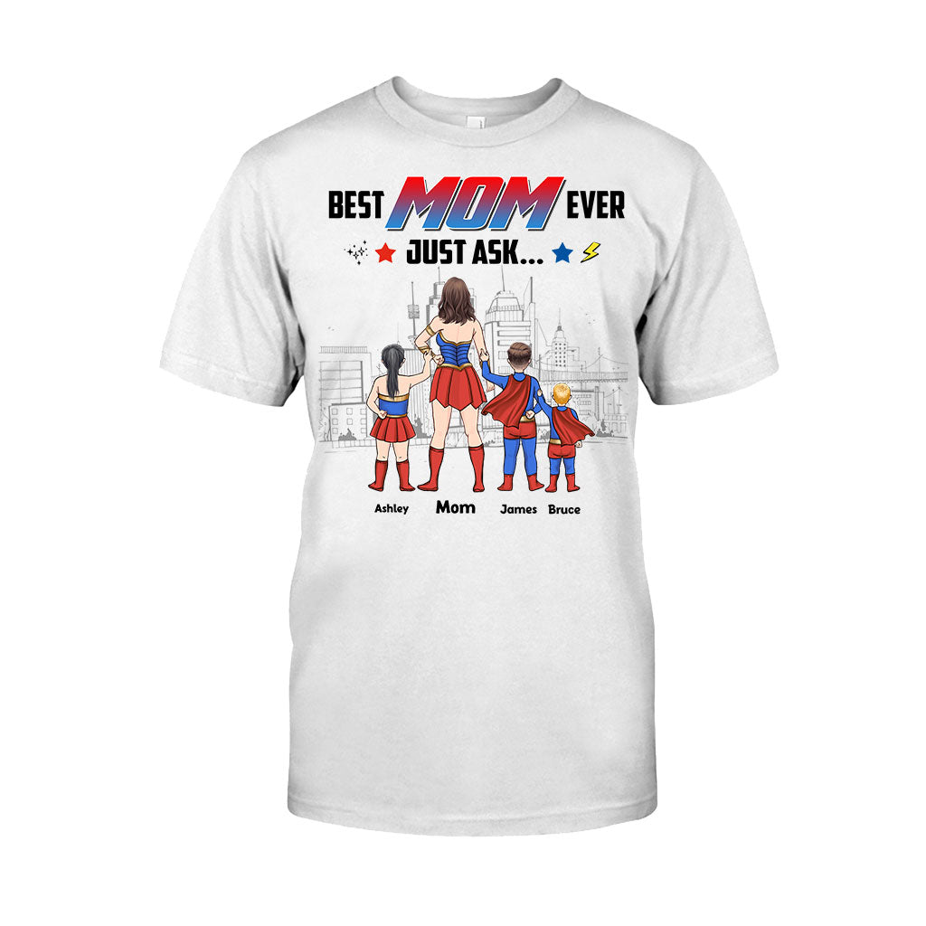 Supermaman - T-shirt et sweat à capuche personnalisés pour maman