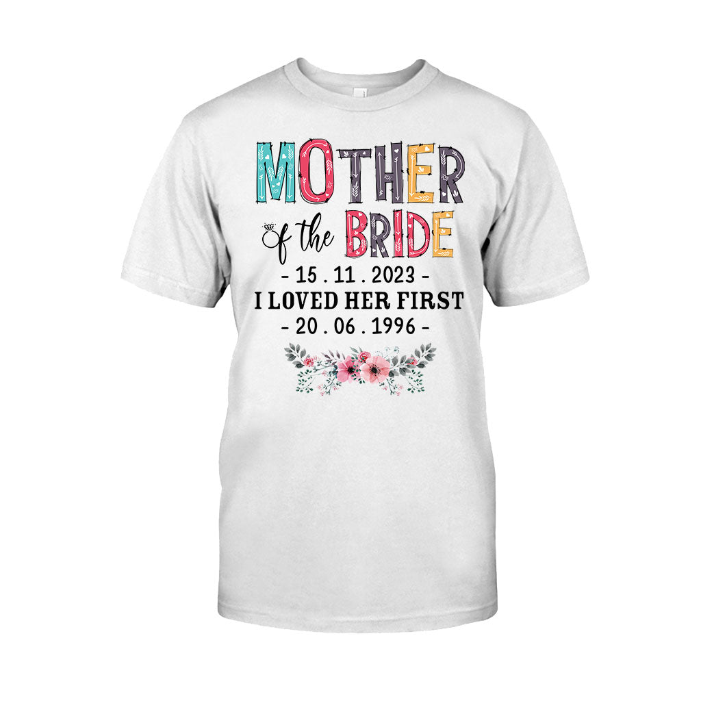 Mother Of The Bride - Personalized Mother's Day Mother T-shirt and Hoodie
