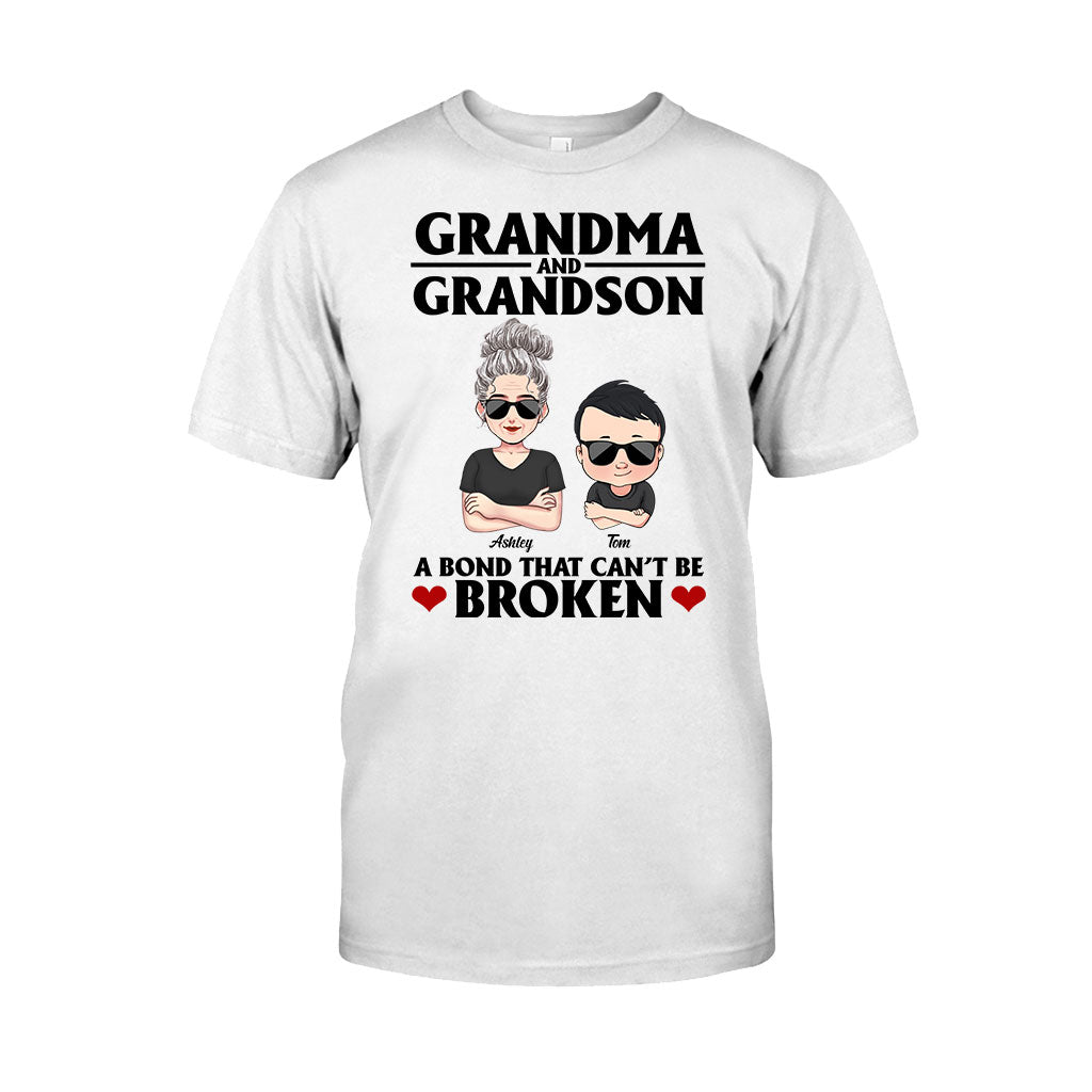 A Bond That Can't Be Broken - Personalized Mother's Day Grandma T-shirt and Hoodie