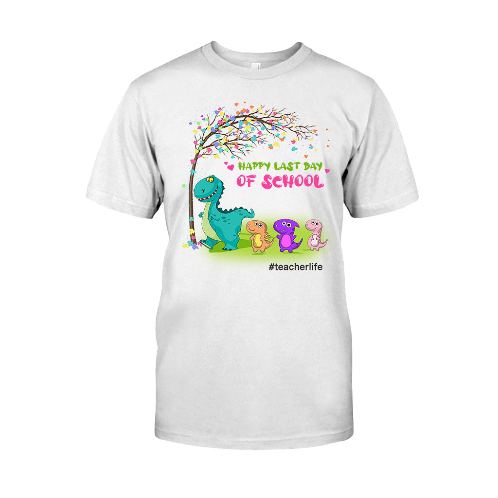 Bonne dernière journée d'école ! T-shirt et sweat à capuche personnalisés pour enseignants