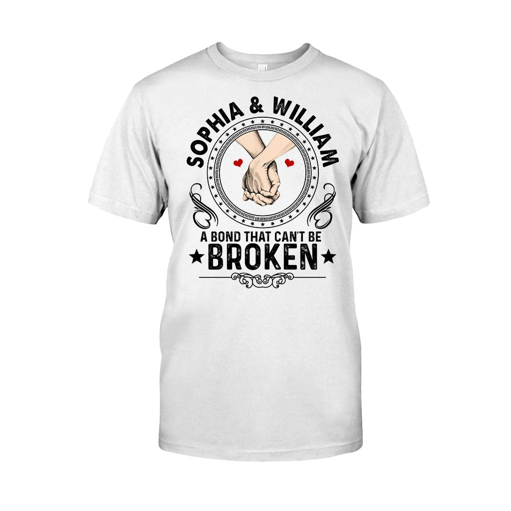 A Bond That Can't Be Broken - Personalized Couple T-shirt and Hoodie