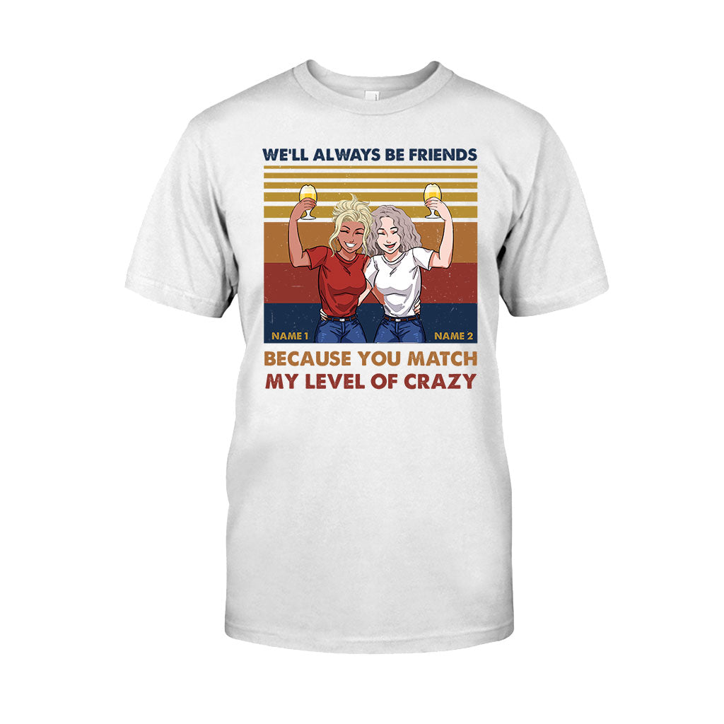 On est plus que des meilleures amies, on est comme une toute petite bande ! – T-shirt et sweat à capuche personnalisés