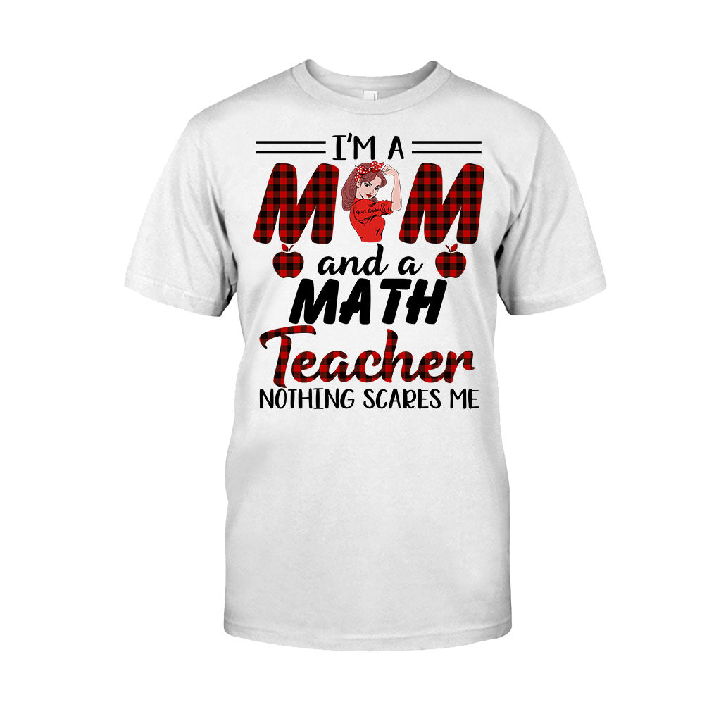 Je suis maman et enseignante - T-shirt et sweat à capuche personnalisés