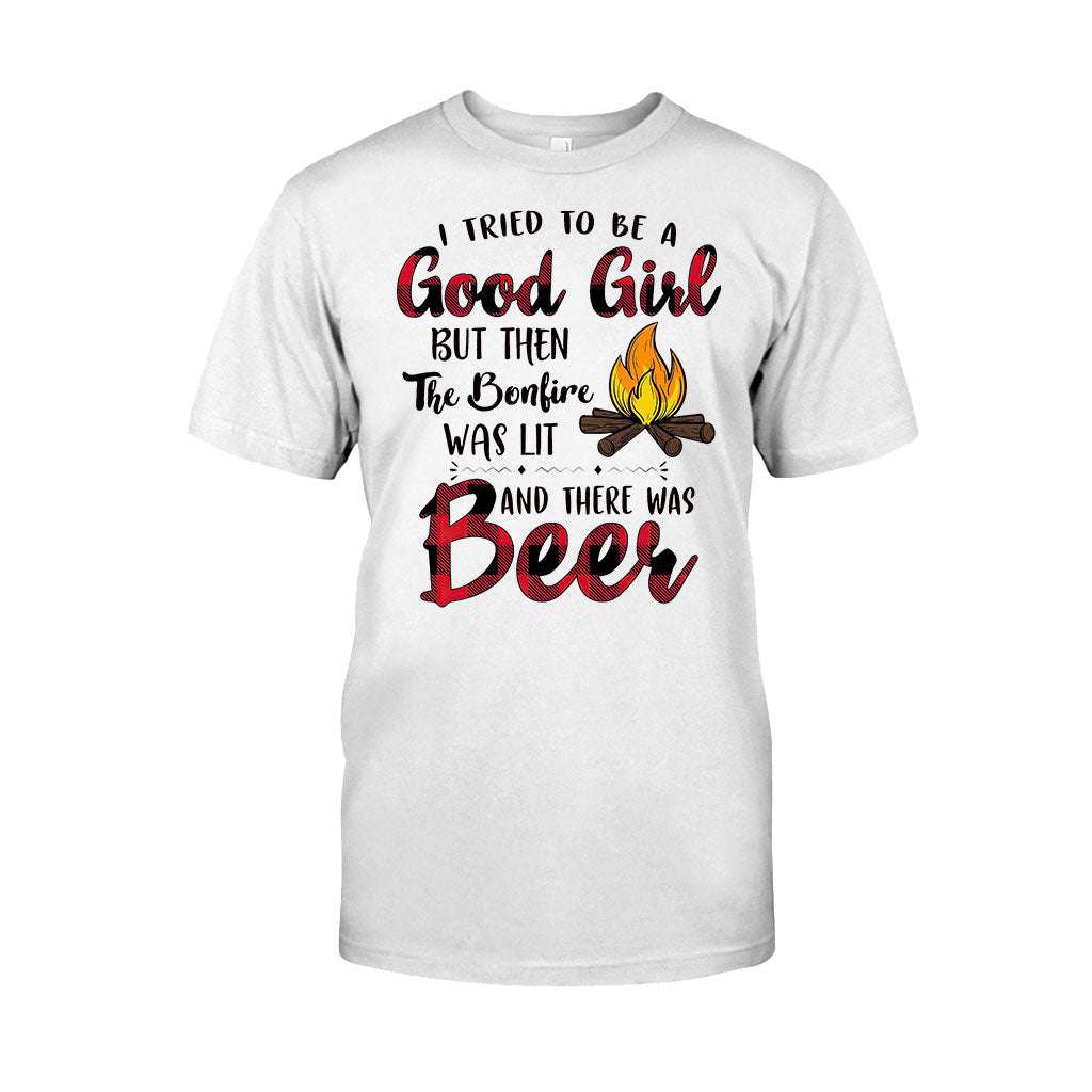 J'ai essayé d'être une gentille fille - T-shirt et sweat à capuche de camping 112021