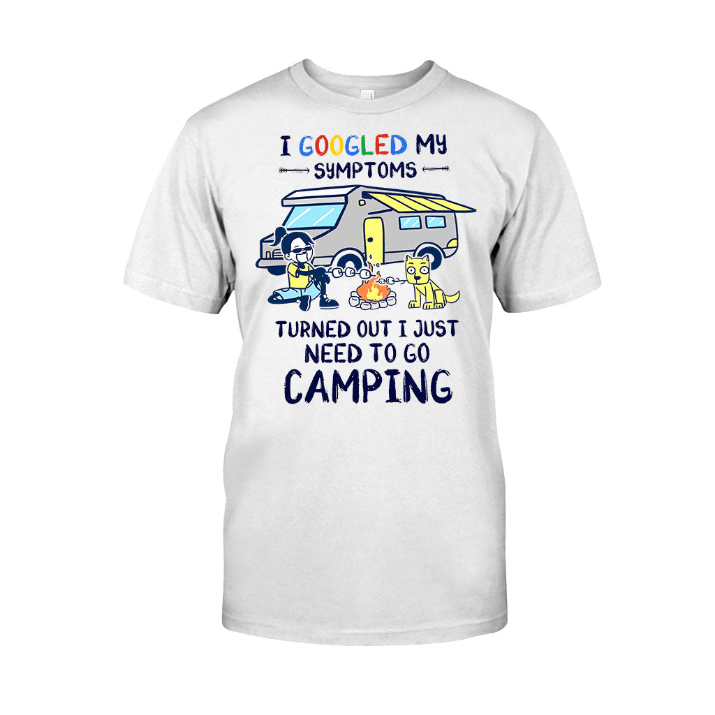 I Googled My Symptoms - Camping T-shirt and Hoodie 112021