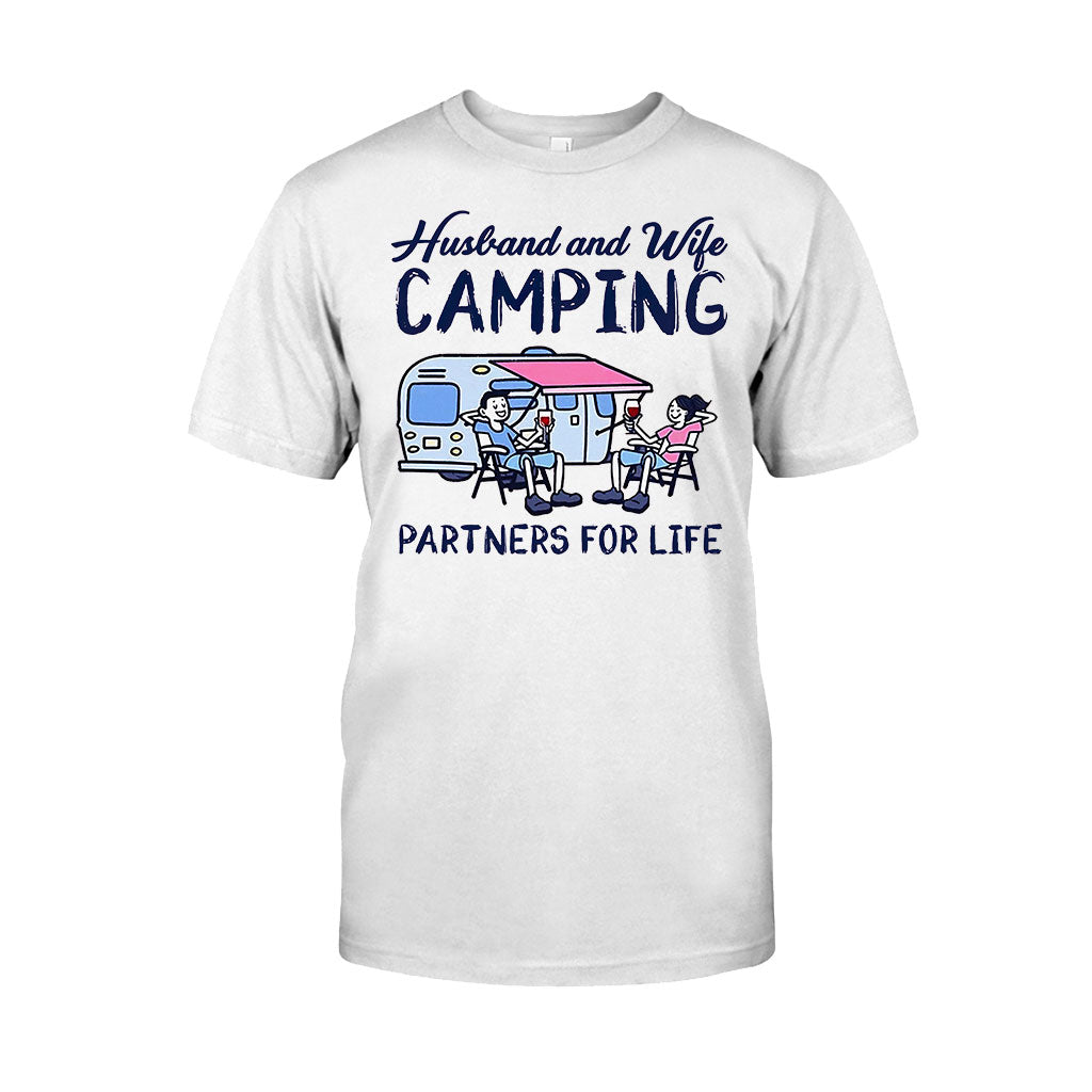 Couple de campeurs pour la vie - T-shirt et sweat à capuche de camping 112021