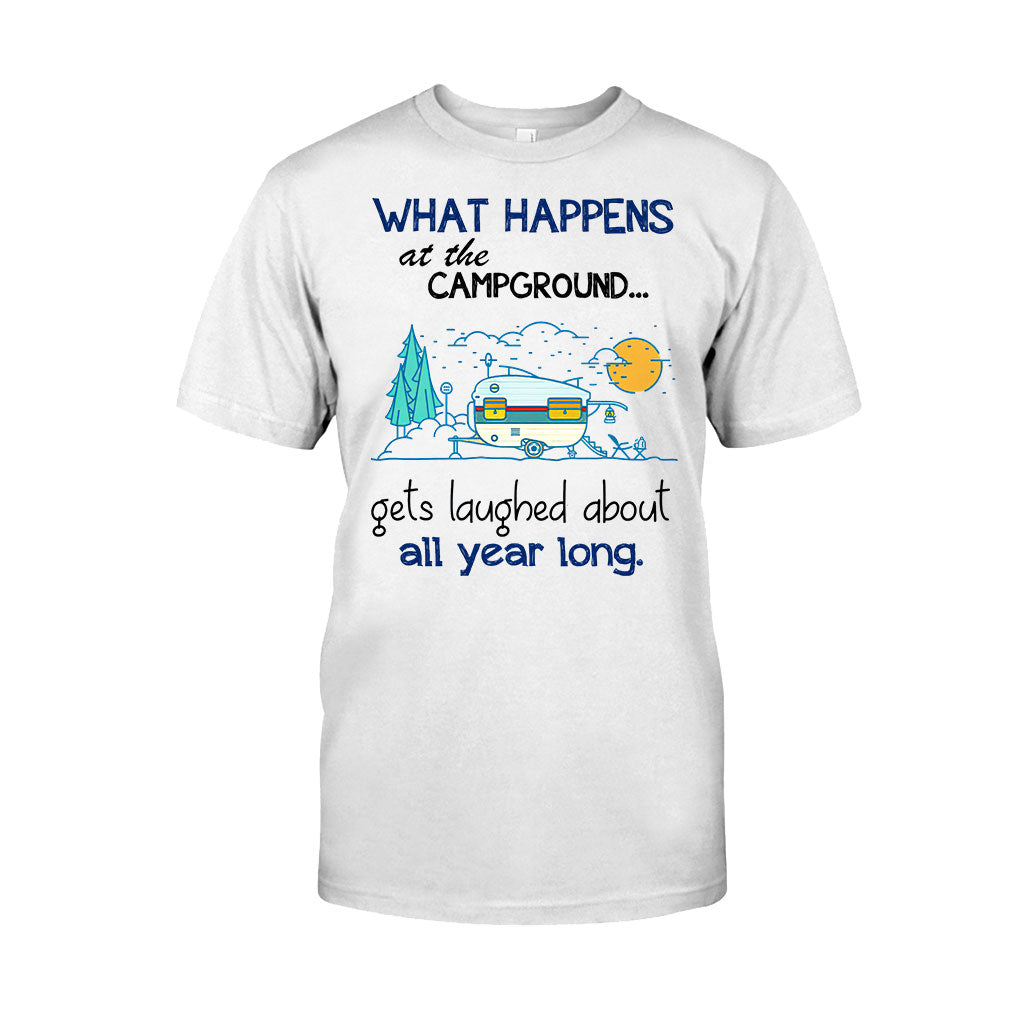 What Happens At The Campground - Camping T-shirt and Hoodie 112021