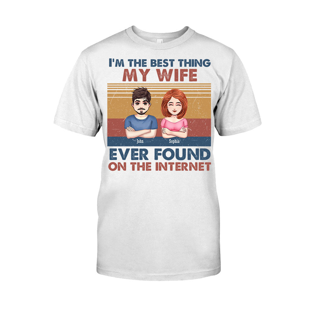 Je suis ce qu'il y a de mieux - T-shirt et sweat à capuche personnalisés pour couples