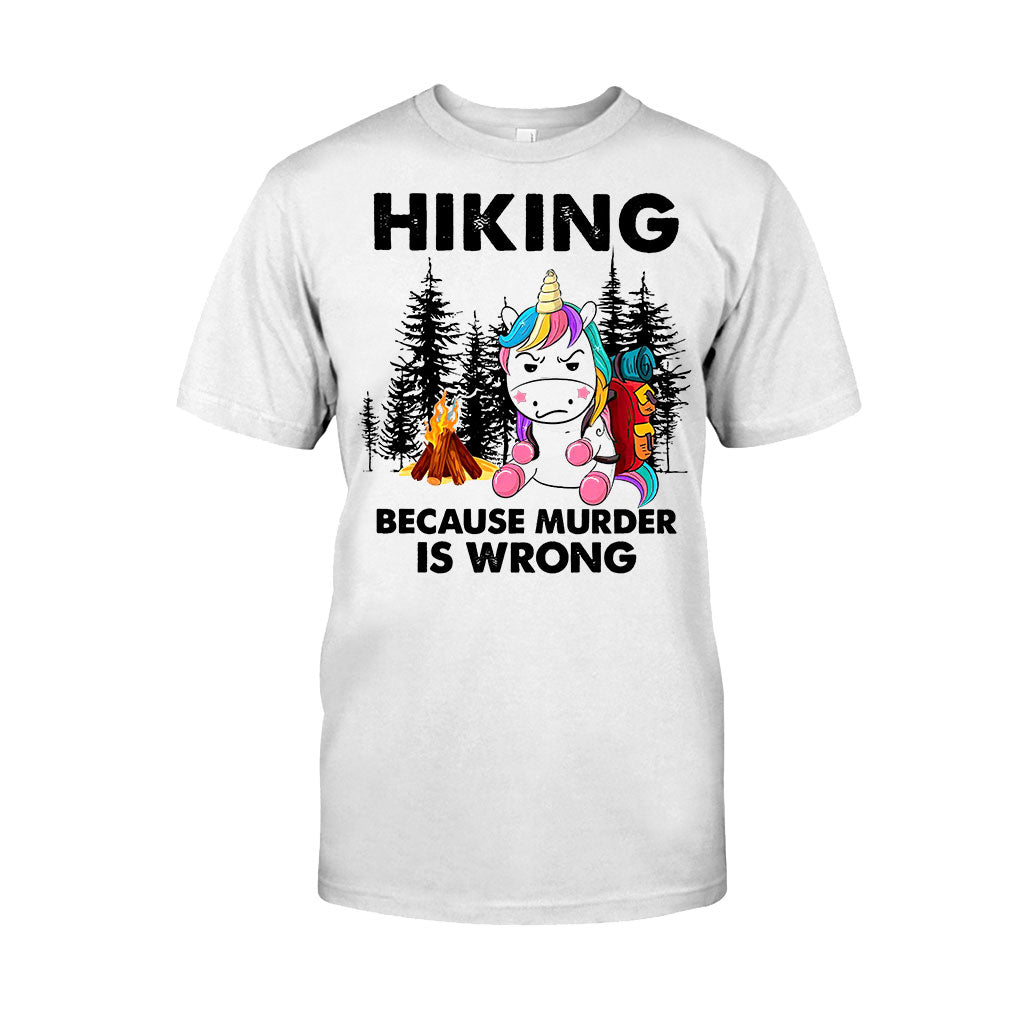 Randonnée parce que le meurtre est mal - T-shirt et sweat à capuche 112021