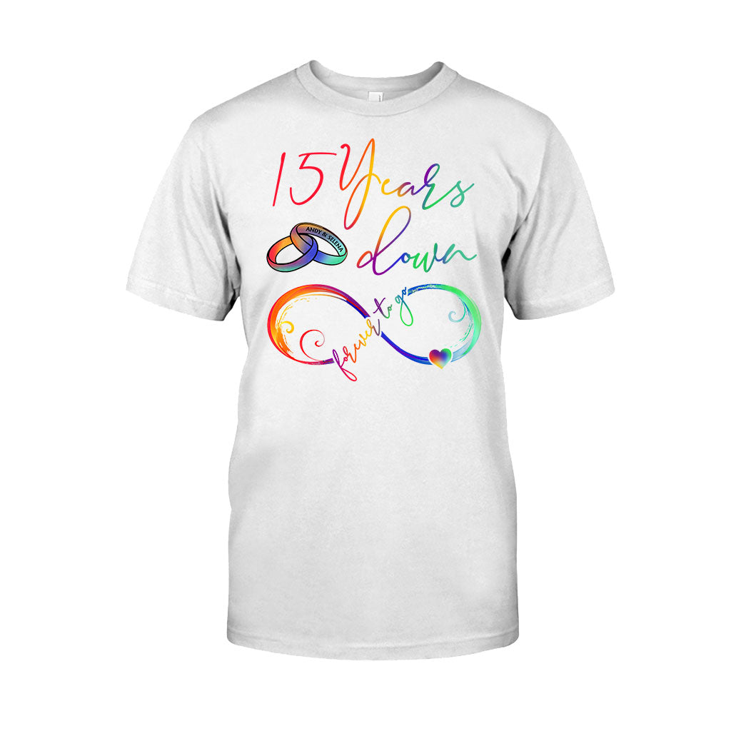 Forever To Go - Personalized Couple T-shirt and Hoodie