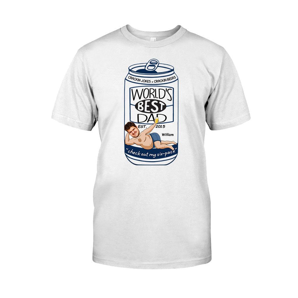 Meilleur papa du monde - T-shirt et sweat à capuche personnalisés pour papa