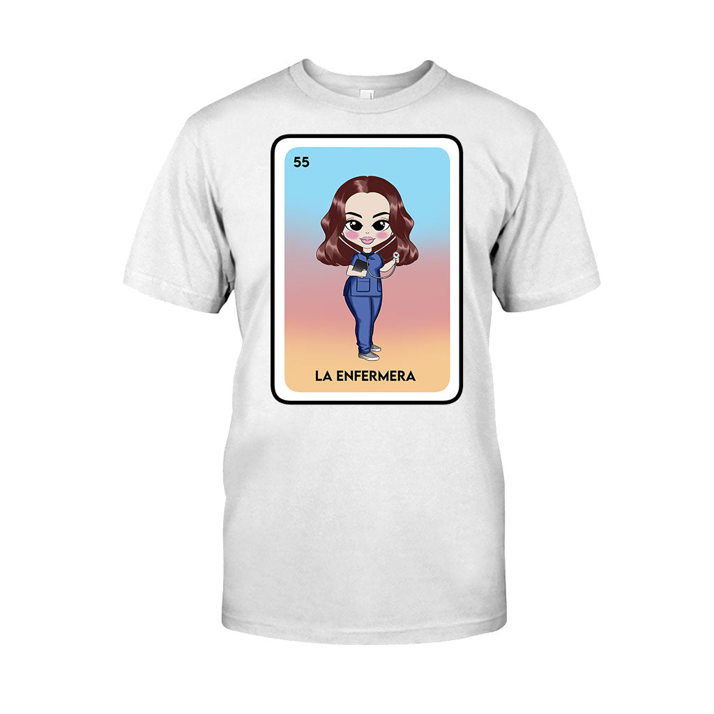 T-shirt et sweat à capuche personnalisés « La Enfermera » - Infirmière