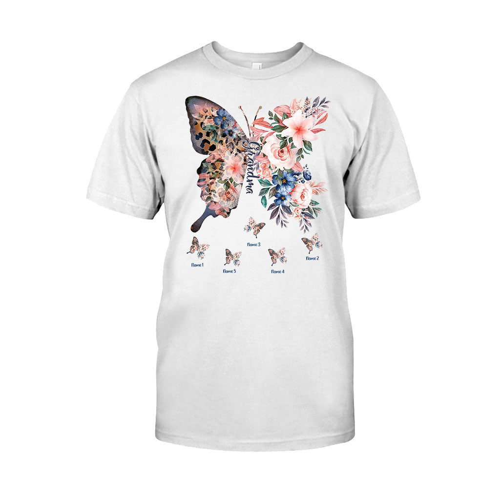 Grand-mère - Cadeau pour grand-mère, maman - T-shirt et sweat à capuche personnalisés