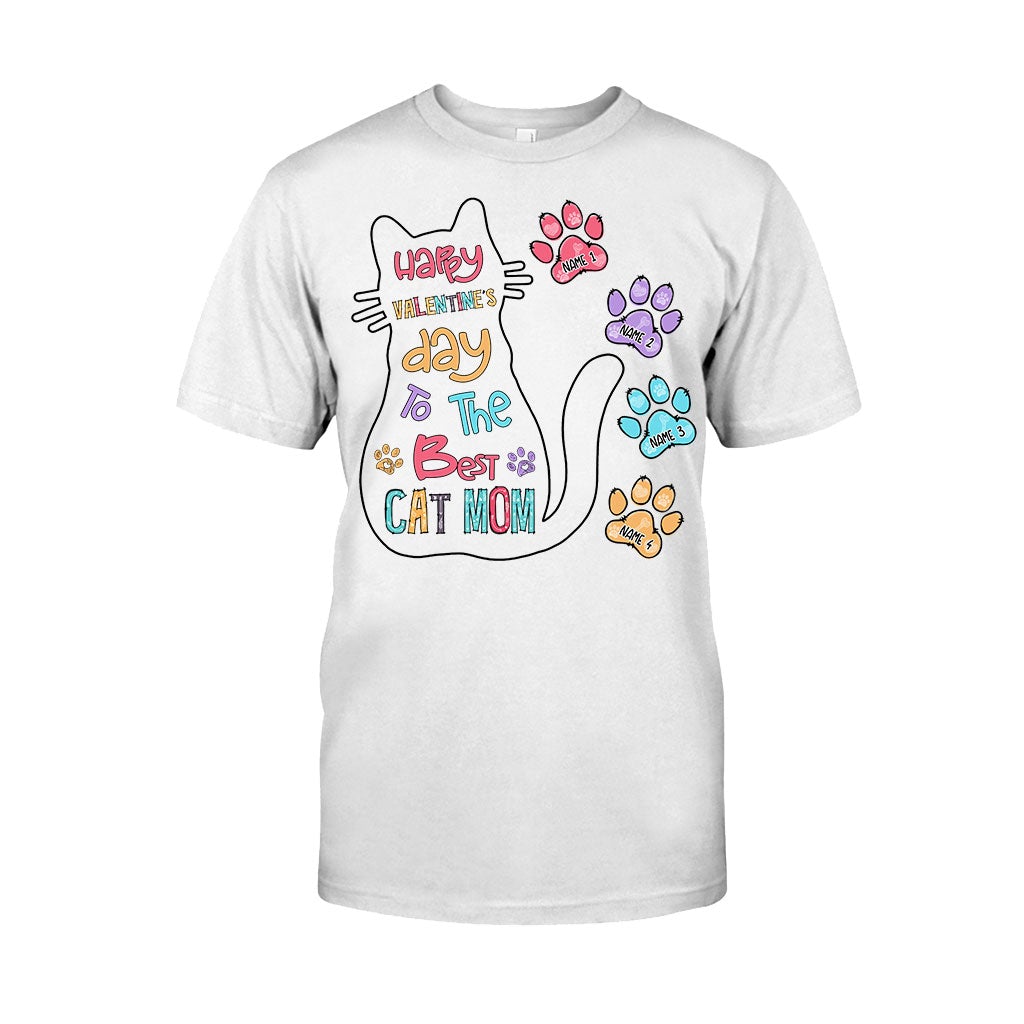 La vie de maman chat est plus belle avec des chats - T-shirt et sweat à capuche personnalisés pour chats