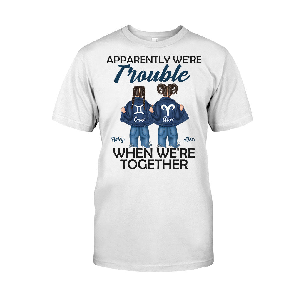 Trouble Together - T-shirt et sweat à capuche personnalisés pour meilleures amies