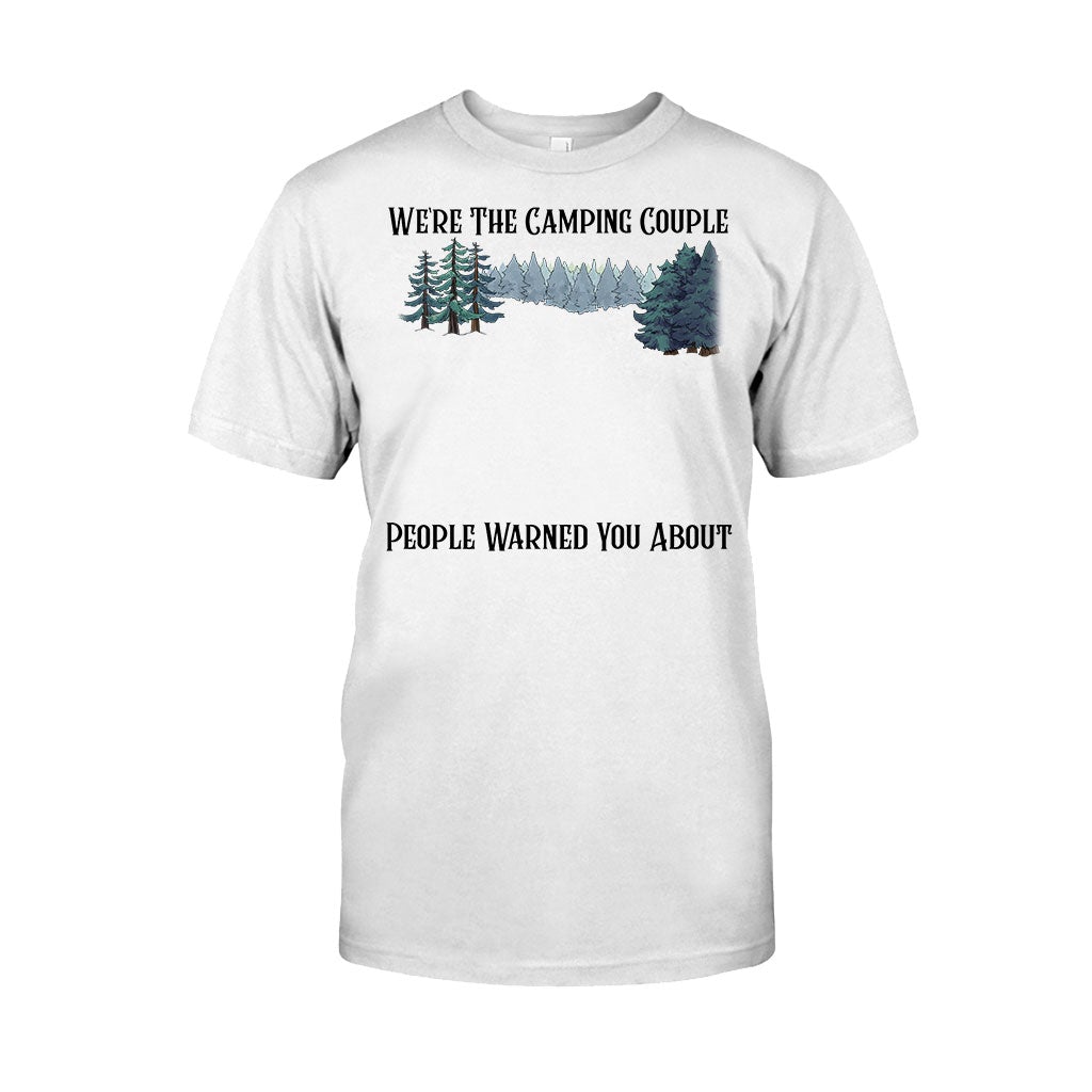 We're The Camping Couple - Personalized T-shirt and Hoodie