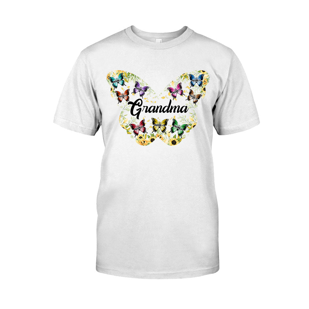 On t'aime - T-shirt et sweat à capuche personnalisés pour grand-mère