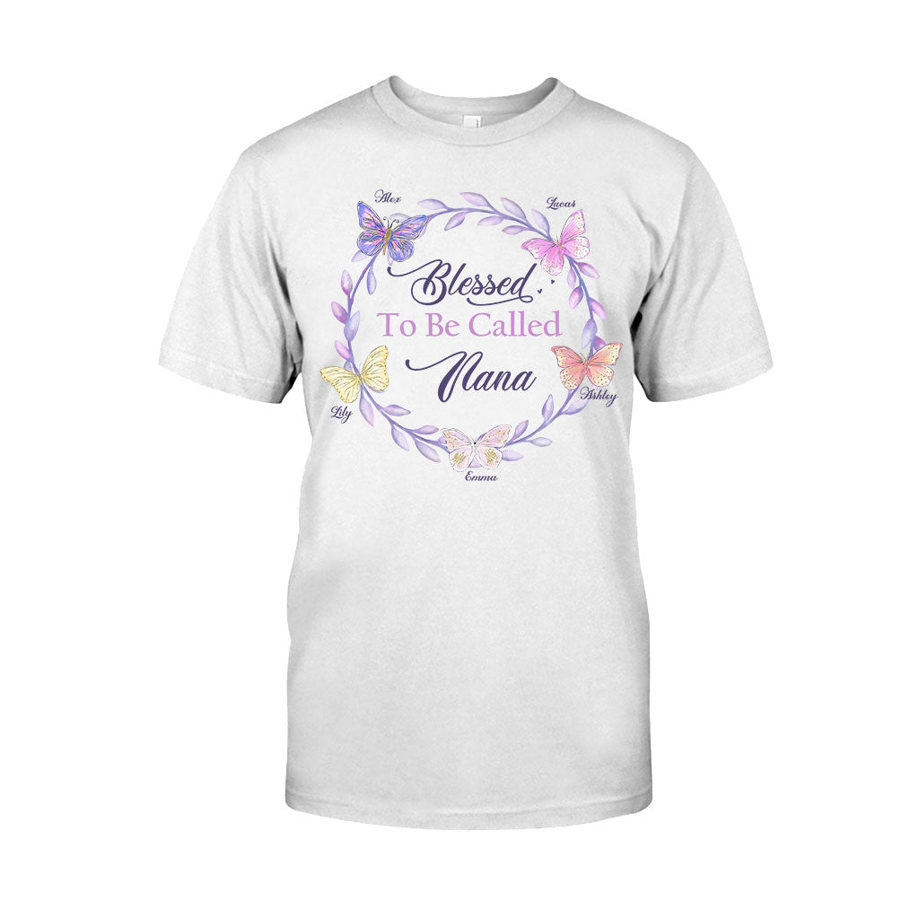 Bénie d'être appelée - T-shirt et sweat à capuche personnalisés pour grand-mère