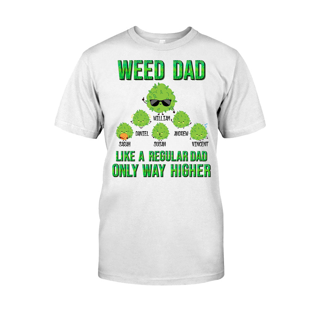 Papa Défoncé - T-shirt et sweat à capuche personnalisés sur le thème du cannabis
