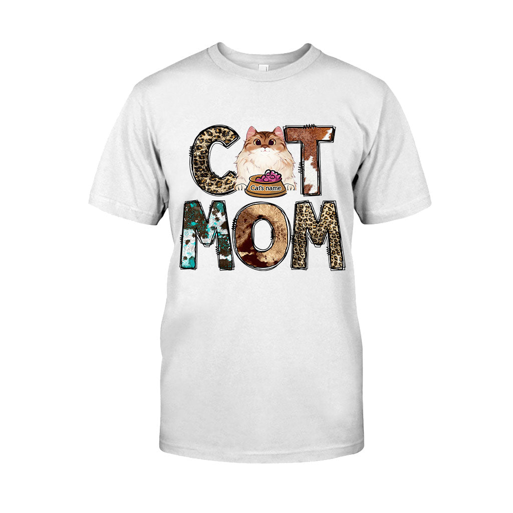 Maman Chat - T-shirt et sweat à capuche personnalisés pour la fête des mères et la fête des pères