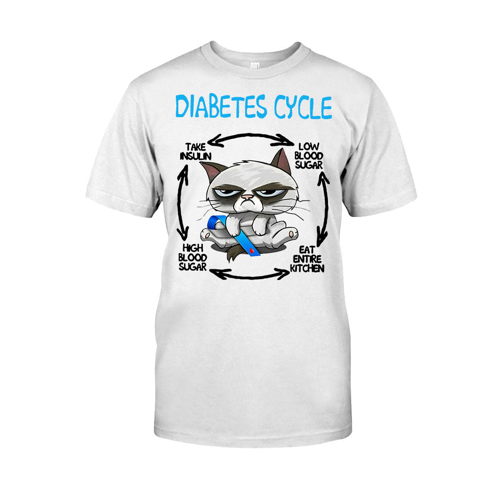 Diabetes Cycle - Diabetes Awareness T-shirt And Hoodie 082021
