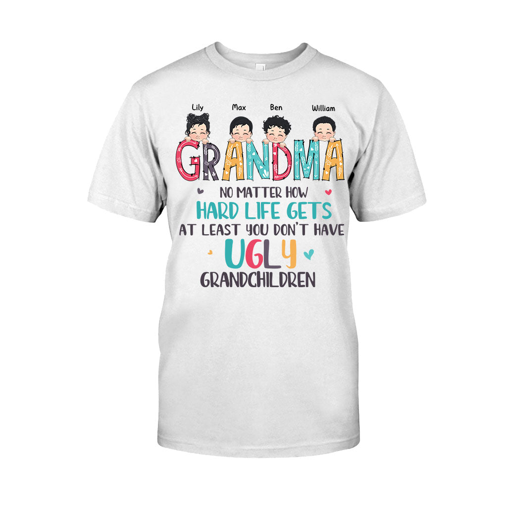 Peu importe les difficultés de la vie - T-shirt et sweat à capuche personnalisés pour la fête des mères et pour grand-mère