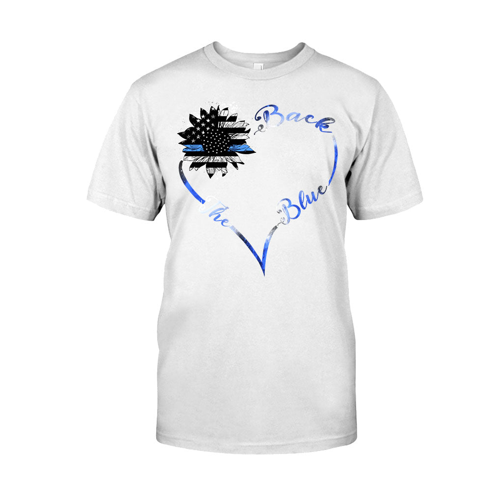 Ligne bleue - T-shirt et sweat à capuche pour policier 062021