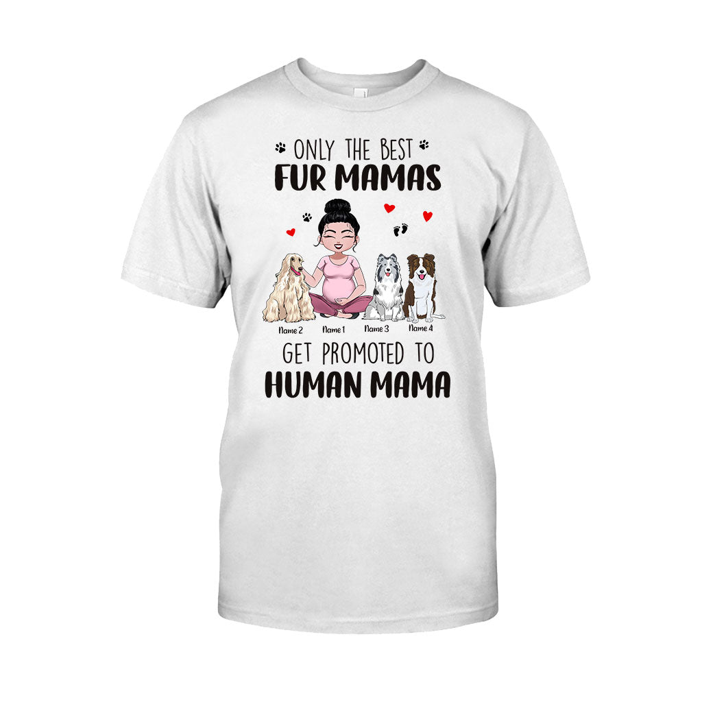 Seule la meilleure maman à fourrure - T-shirt et sweat à capuche personnalisés pour chien