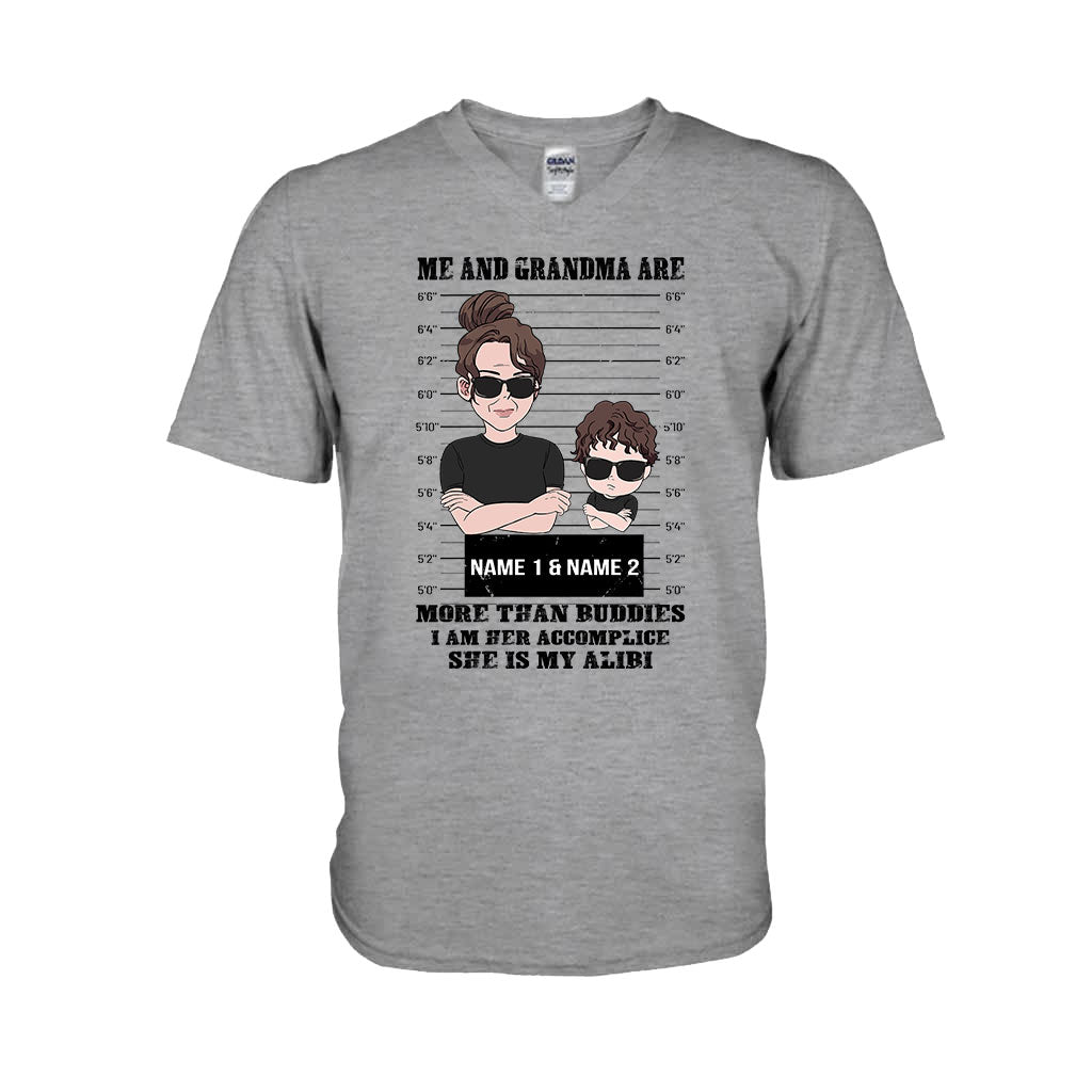 Complice et alibi - T-shirt et sweat à capuche personnalisés pour la fête des mères et pour grand-mère