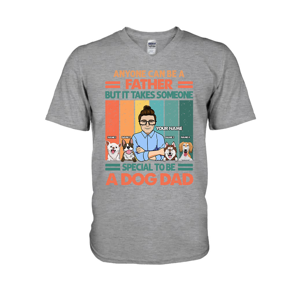 Someone Special To Be A Dog Dad - Personalized Father's Day T-shirt and Hoodie