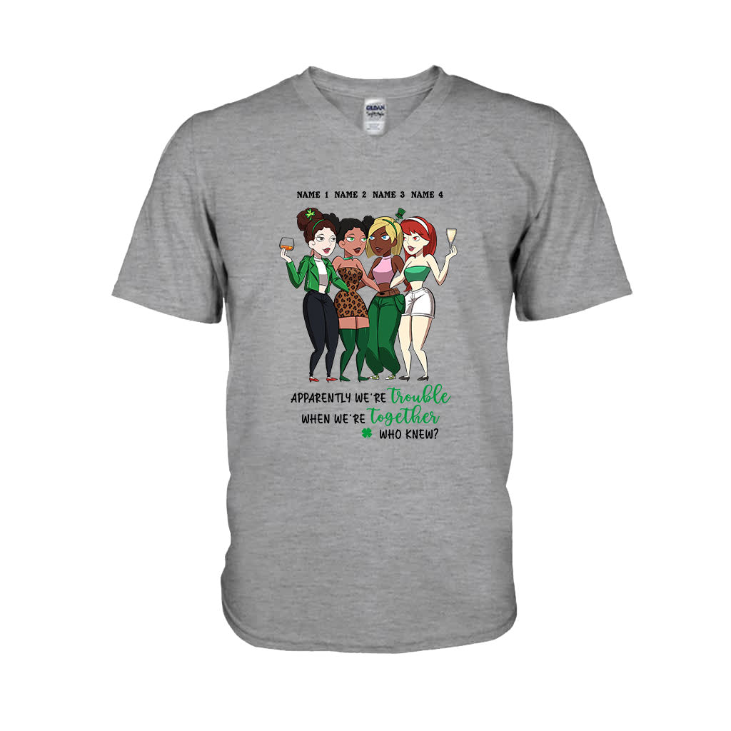 Coordinateurs de farces et attrapes - T-shirt et sweat à capuche personnalisés pour la Saint-Patrick entre meilleurs amis