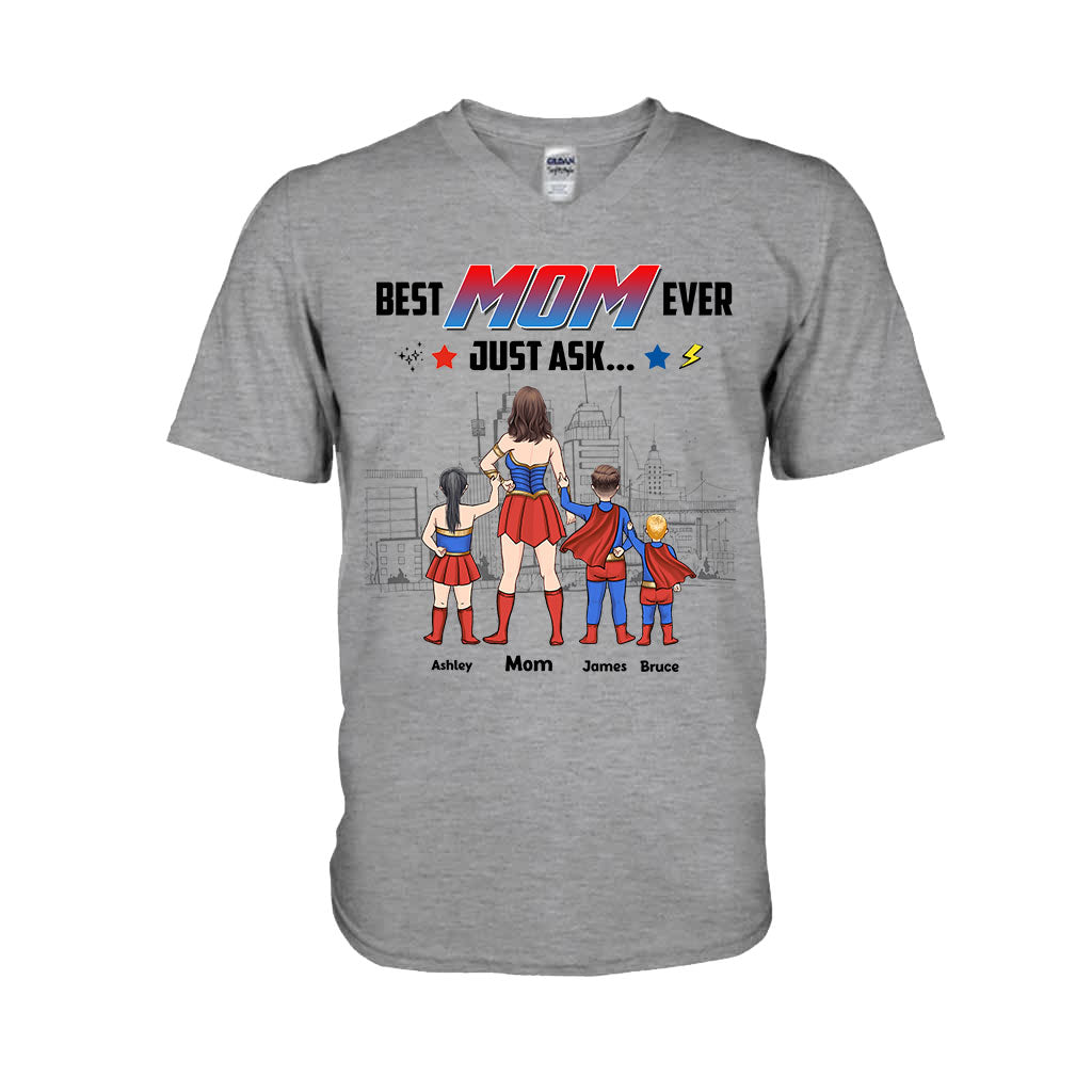 Supermaman - T-shirt et sweat à capuche personnalisés pour maman