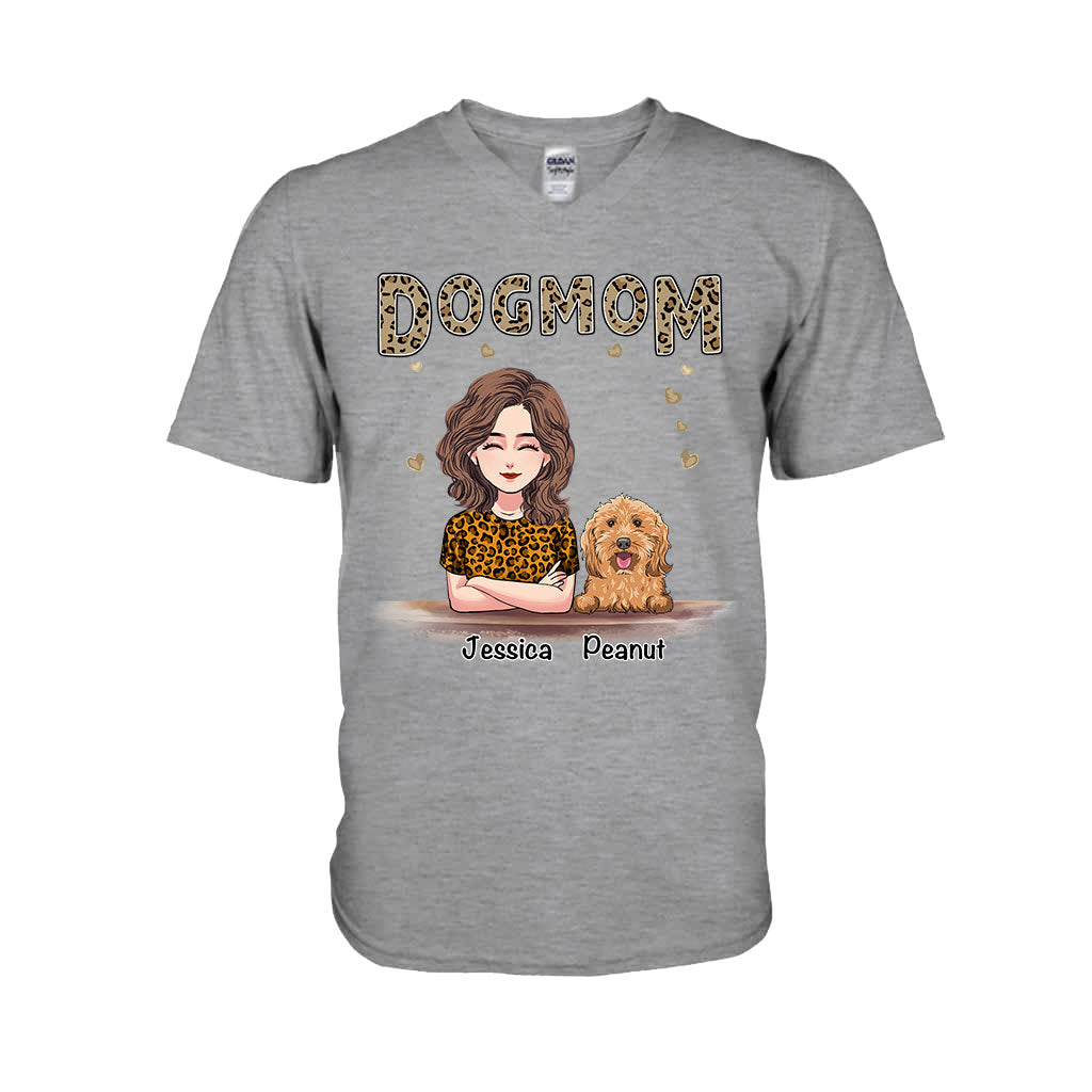 Maman de chien - T-shirt et sweat à capuche personnalisés pour la fête des mères