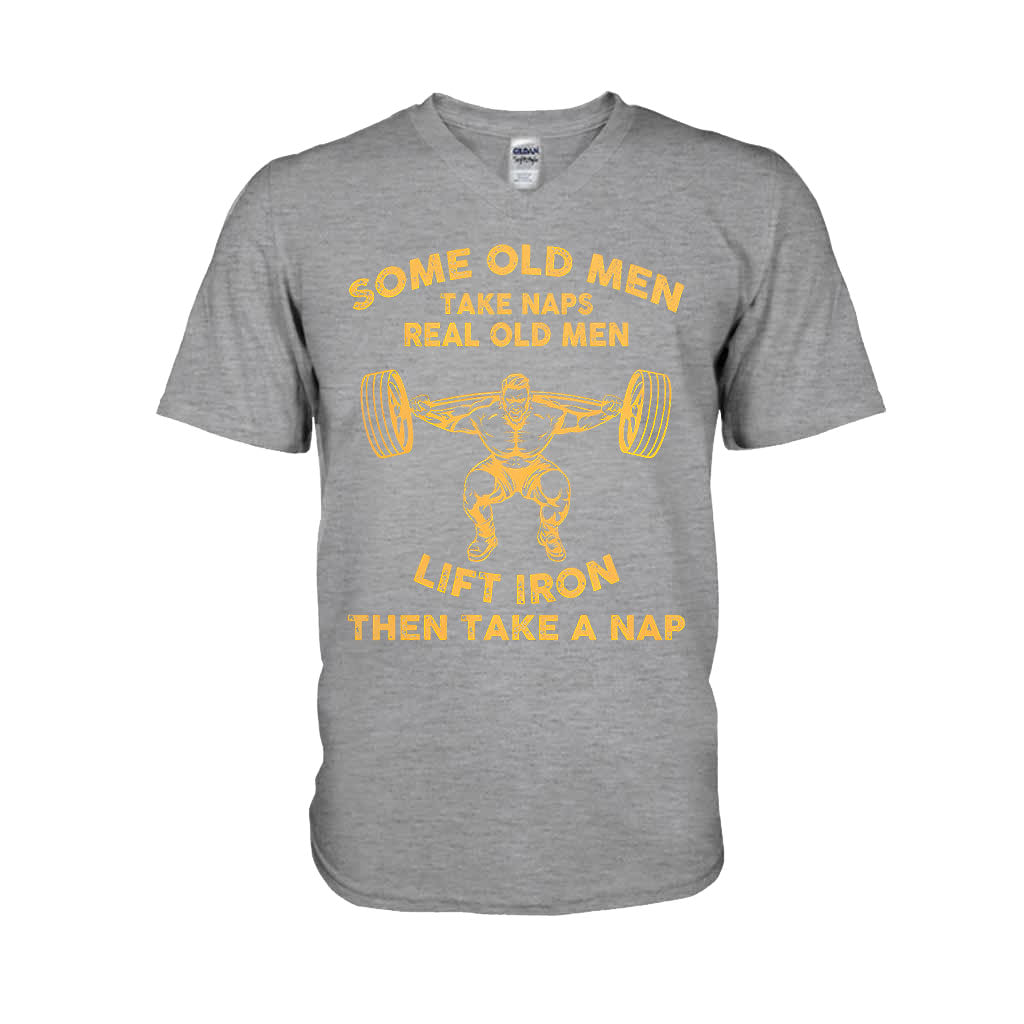 Some Old Men - Weightlifting T-shirt And Hoodie 092021