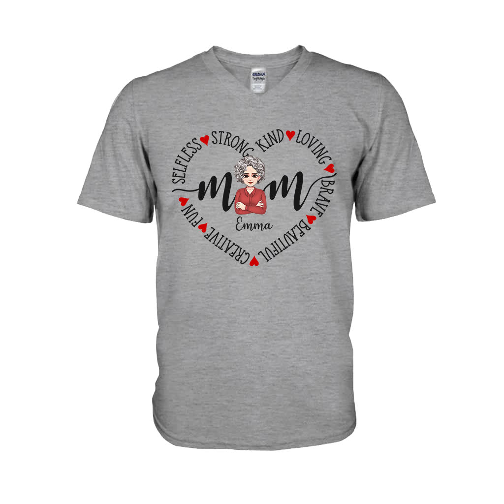 Maman - T-shirt et sweat à capuche personnalisés pour la fête des mères