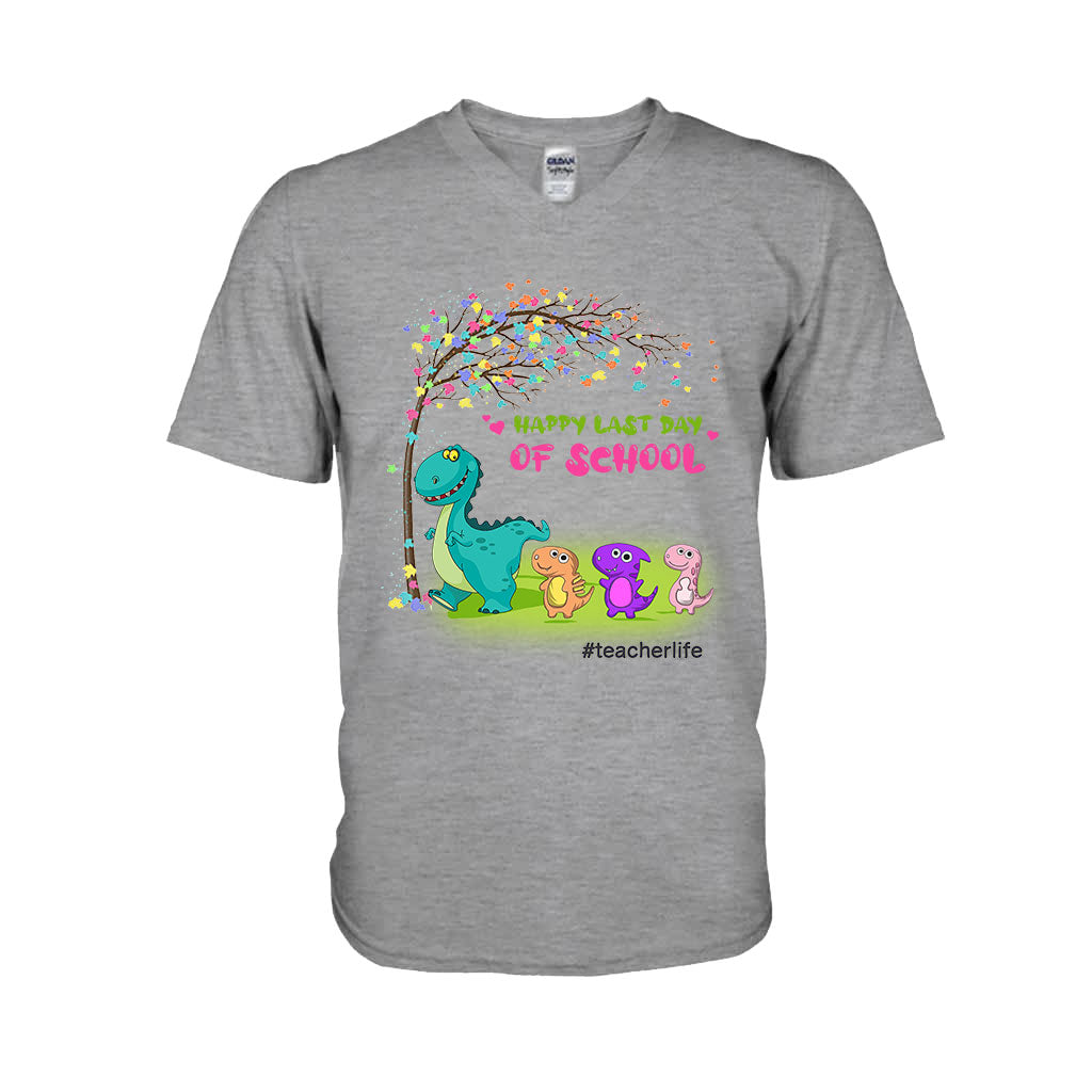 Bonne dernière journée d'école ! T-shirt et sweat à capuche personnalisés pour enseignants