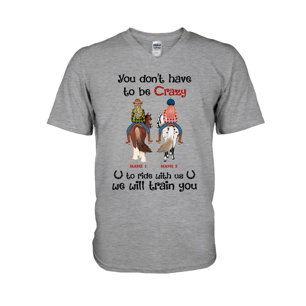 Nous sommes comme une toute petite bande - T-shirt et sweat à capuche personnalisés avec un cheval