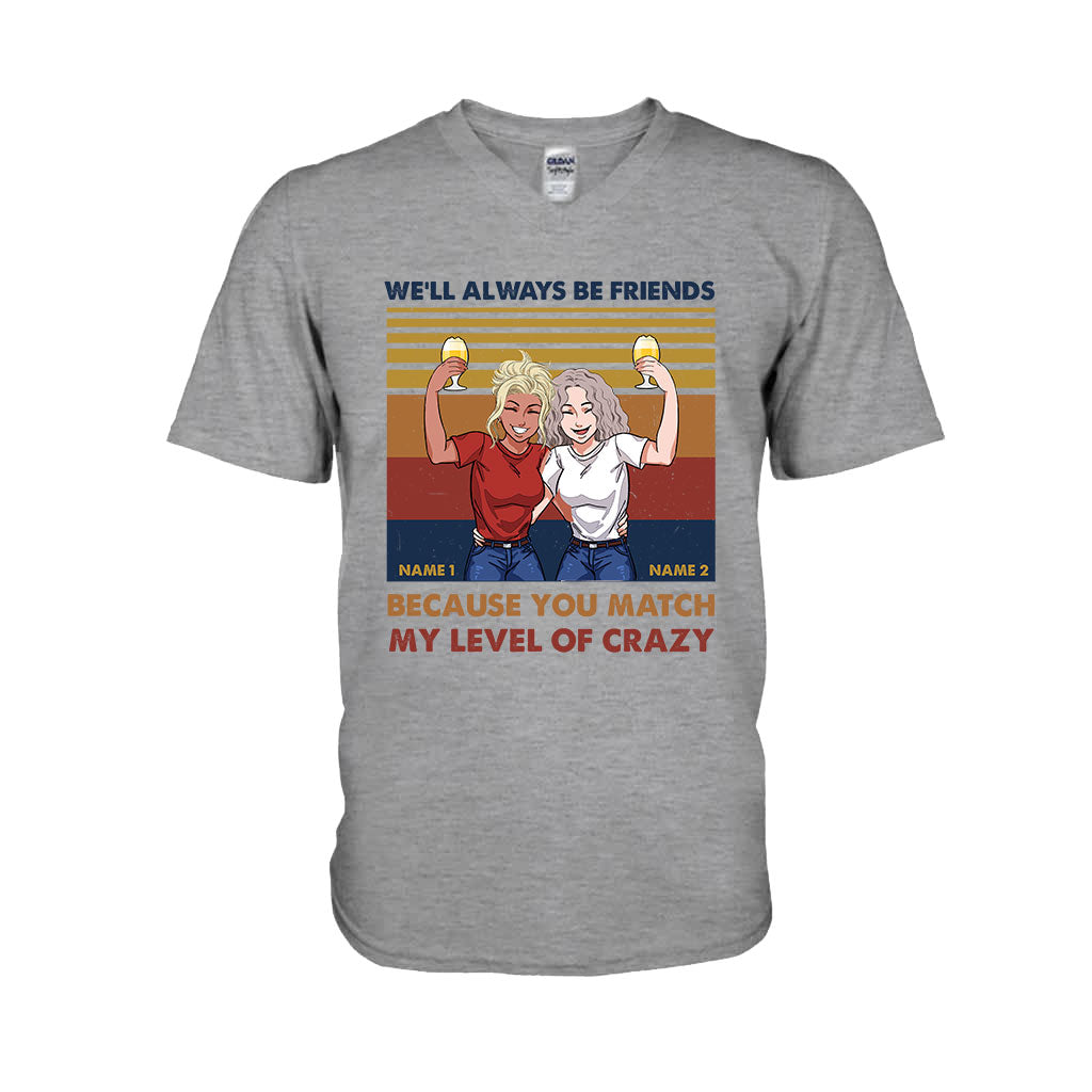 On est plus que des meilleures amies, on est comme une toute petite bande ! – T-shirt et sweat à capuche personnalisés