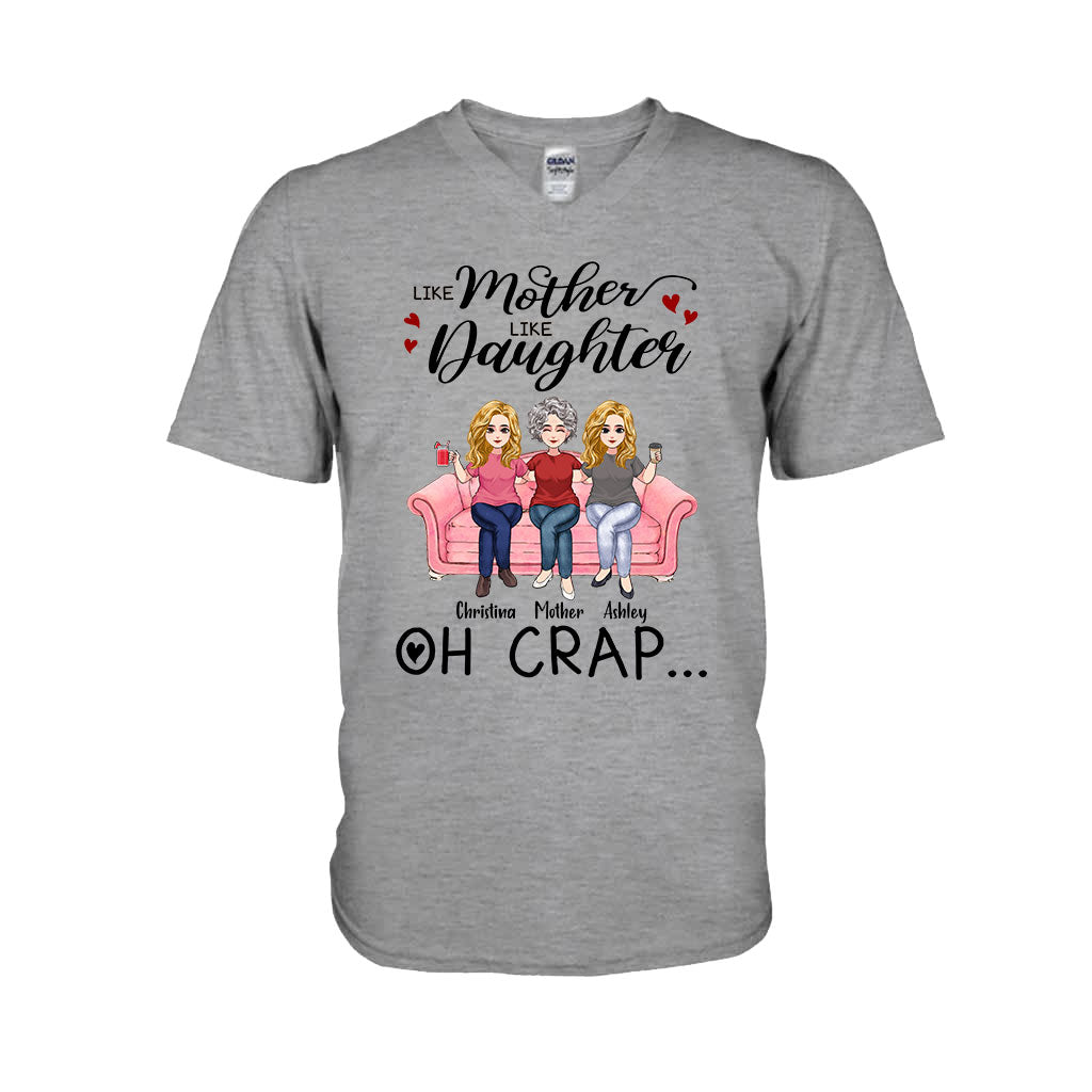 Telle mère, telle fille - T-shirt et sweat à capuche personnalisés pour la fête des mères