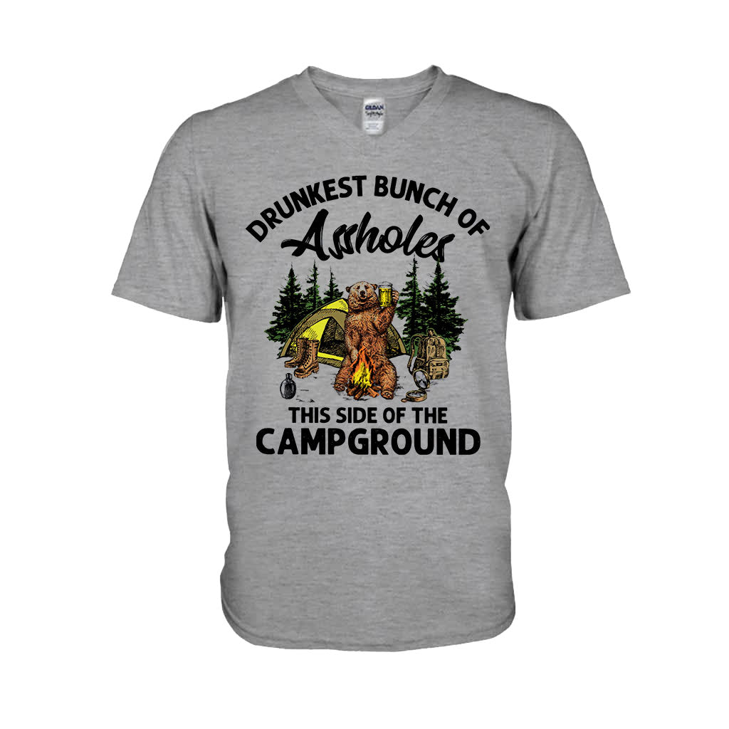La bande la plus ivre du camping - T-shirt et sweat à capuche de camping 112021