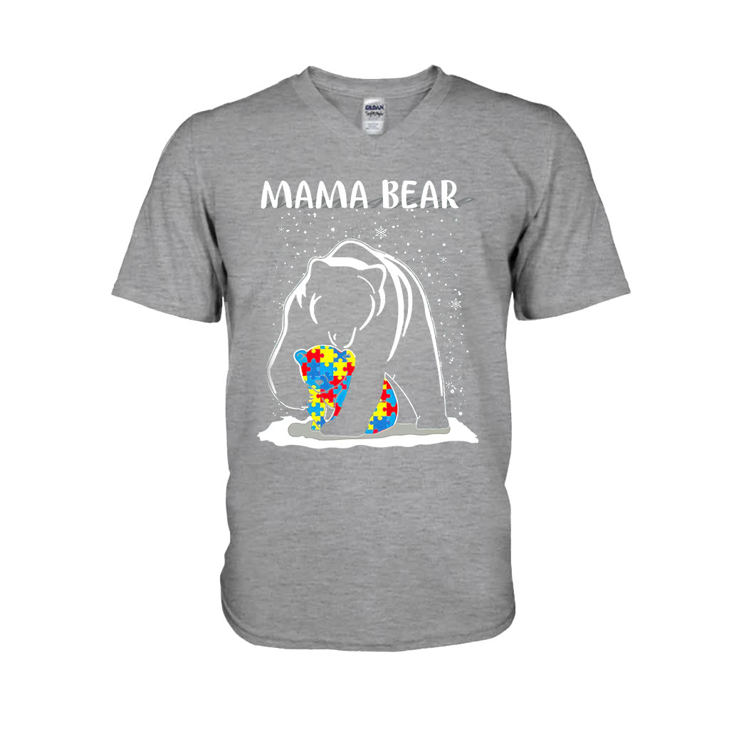 T-shirt et sweat à capuche « Maman Ours » – Sensibilisation à l’autisme 112021