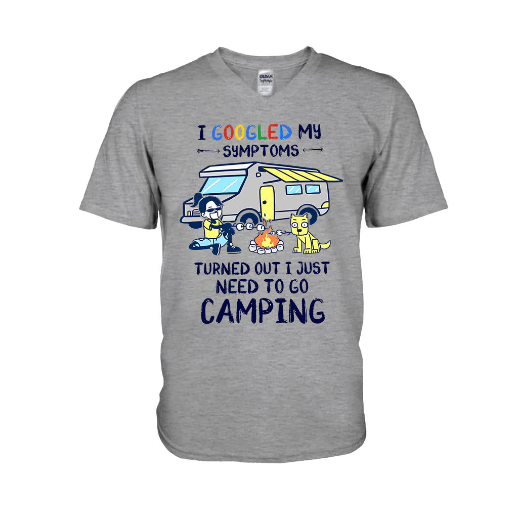 I Googled My Symptoms - Camping T-shirt and Hoodie 112021