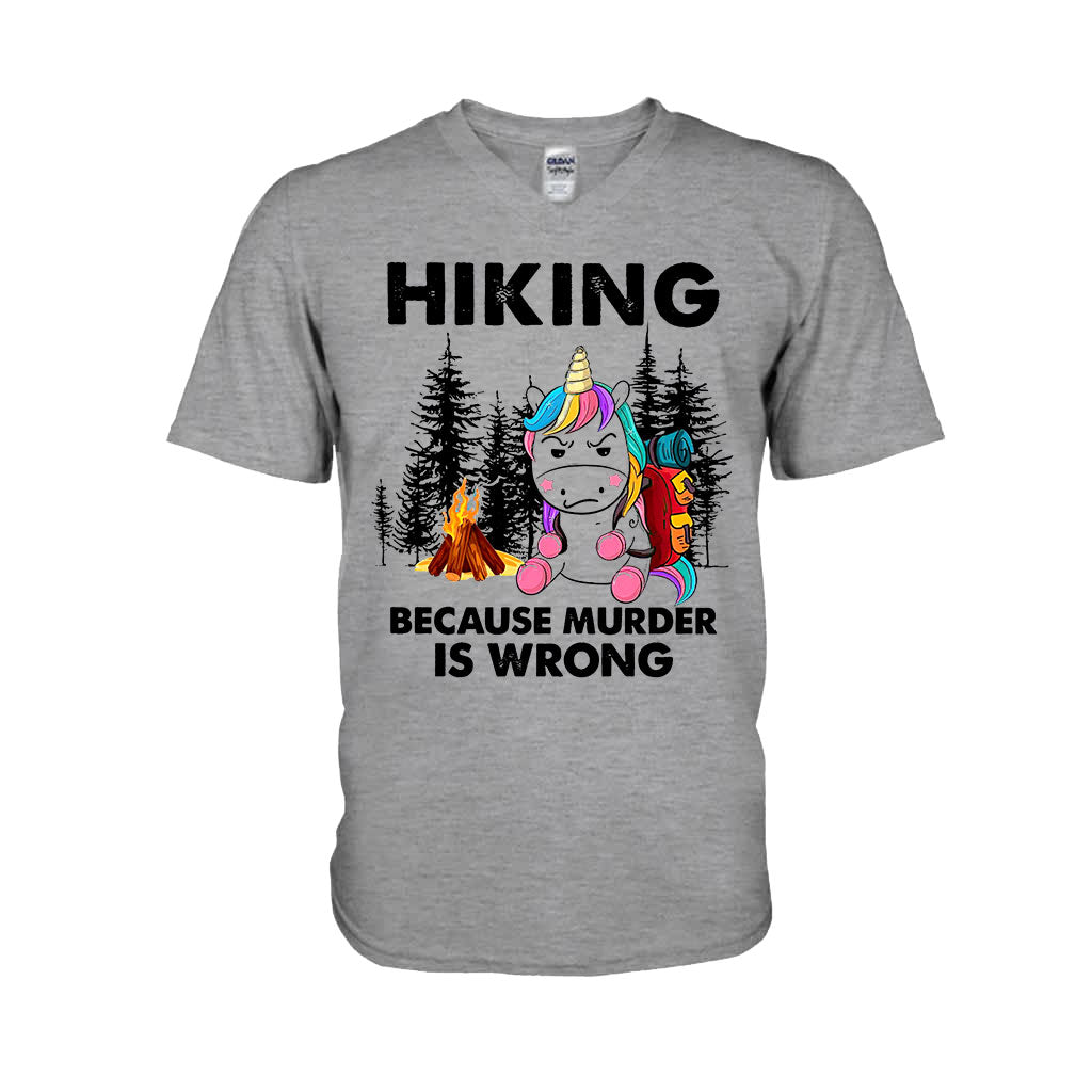 Randonnée parce que le meurtre est mal - T-shirt et sweat à capuche 112021